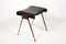 Desk with Leather Sheathed Stool by Jacques Adnet, 1950, Set of 2, Image 9