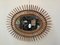 French Bamboo and Rattan Mirror, 1960s, Image 1