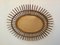 French Bamboo and Rattan Mirror, 1960s 4