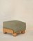 Cove Footstool in Natural Linen by Fred Rigby Studio 1