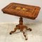 Walnut Tarsia Rolo Coffee Table, Italy, 19th Century, Image 5