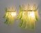 Mid-Century Modern Palm Leaves in Murano, Italy, 1970s, Set of 2, Image 4