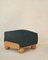 Cove Footstool in Slate Linen by Fred Rigby Studio, Image 1