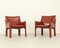 Cab 414 Armchairs by Mario Bellini for Cassina, 1980s, Set of 2, Image 1