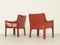 Fauteuils Cab 414 par Mario Bellini pour Cassina, 1980s, Set de 2 11