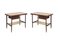 Leather Covered Sofa Tables by Jacques Adnet, 1950, Set of 2, Image 1