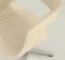French Swivel Chair in Cream Leather, 1960s, Image 7
