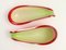Fratelli Toso Eggplants Bowls, 1950s, Set of 2 6