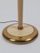 1970s Italian Floor Lamp in Brass and Artistic Encased Murano Glass attributed to F. Fabbian 19