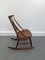 Rocking Chair Mid-Century par Illum Wikkelsø pour Niels Eilersen 2