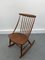 Mid-Century Rocking Chair by Illum Wikkelsø for Niels Eilersen, Image 5