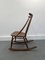 Rocking Chair Mid-Century par Illum Wikkelsø pour Niels Eilersen 4