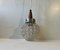 Danish Modern Glass Globe Hanging Lamp from Vitrika, 1960s, Image 1