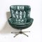 Egg Swivel Lounge Chair attributed to H.W. Klein for Bramin, Image 1