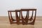 Mid-Century Teak Nesting Tables by V. Wilkins for G-Plan, 1970s, Set of 3 9