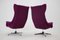 Swivel Wingback Lounge Chairs by Miroslav Navratil, 1960s, Set of 2 9