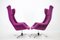 Swivel Wingback Lounge Chairs by Miroslav Navratil, 1960s, Set of 2 2