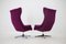 Swivel Wingback Lounge Chairs by Miroslav Navratil, 1960s, Set of 2, Image 11