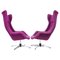 Swivel Wingback Lounge Chairs by Miroslav Navratil, 1960s, Set of 2 1