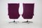 Swivel Wingback Lounge Chairs by Miroslav Navratil, 1960s, Set of 2 10