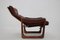 Danish Adjustable Armchair in Leather by Genega Mobler, 1960s, Image 2