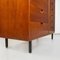 Mid-Century Modern Italian Wood and Black Metal Chest of Drawers, 1960s, Image 15