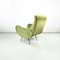 Fauteuils Style Lady en Velours Vert et Métal Noir, Italie, 1950s, Set de 2 5