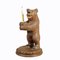 Vintage Wooden Bear Pencil Holder in Brienz, 1930s 2