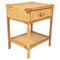 Mid-Century Italian Bedside Table in Bamboo and Rattan, 1970s, Image 2