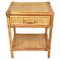 Mid-Century Italian Bedside Table in Bamboo and Rattan, 1970s, Image 11