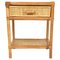 Mid-Century Italian Bedside Table in Bamboo and Rattan, 1970s, Image 4