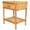 Mid-Century Italian Bedside Table in Bamboo and Rattan, 1970s, Image 5