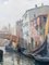 Peinture à l'Huile Chioggia par Ercole Magrotti, 1958 5