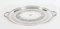 Antique Victorian Oval Silver Plated Tray from Walker & Hall, 19th Century, Image 2