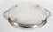 Antique Victorian Oval Silver Plated Tray from Walker & Hall, 19th Century 12