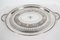 Antique Victorian Oval Silver Plated Tray from Walker & Hall, 19th Century 11