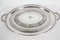 Antique Victorian Oval Silver Plated Tray from Walker & Hall, 19th Century, Image 11