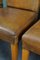 Sheep Leather Dining Chairs, Set of 4 11