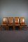 Sheep Leather Dining Chairs, Set of 4 1