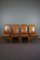 Sheep Leather Dining Chairs, Set of 4, Image 1