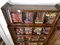 Regency Style Breakfront Bookcase in Walnut and Leather, 1920s 6