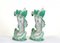 Porcelain Vases with Cornucopia Cherubs in the Style of Sevres, Set of 2 14