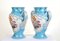 French Porcelain Floral Urn Vases in the Style of Sevres, Set of 2 14