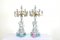 Bisque Porcelain Cherubs Candelabras in the Style of Sevres, Set of 2 2