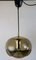 Vintage Wave Hanging Lamp in Smoke Glass from Peill and Putzler, Image 15