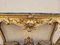 Consola estilo Luis XV de madera dorada, siglo XIX, Imagen 13
