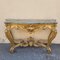 Louis XV Style Gilded Wood Console, 19th Century 1