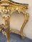 Louis XV Style Gilded Wood Console, 19th Century 12