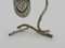 Escultura de cacatúa o loro de bronce plateado, años 50, Imagen 9
