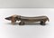 Small Brass Dachshund from Walter Bosse, 1950s 1